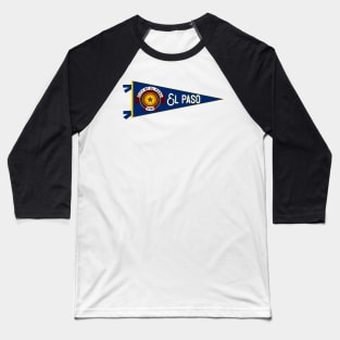 El Paso Flag Pennant Baseball T-Shirt